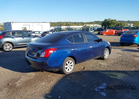 2012 Nissan Versa 1.6 Sl из США, поврежденный, VIN 3N1CN7AP7CL859373